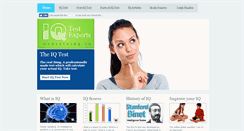 Desktop Screenshot of iqtestexperts.com